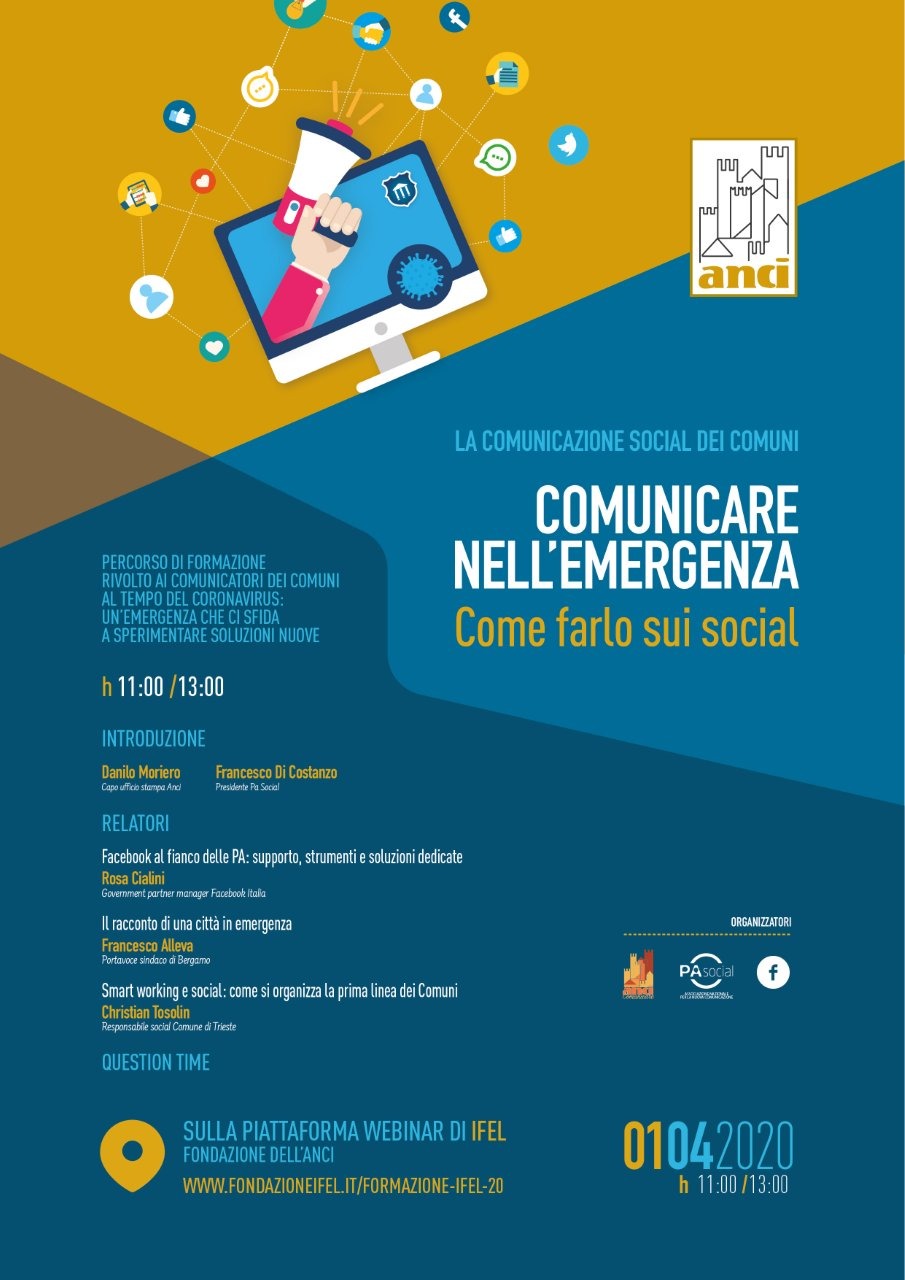 Comunicare nell’emergenza. Come farlo sui social